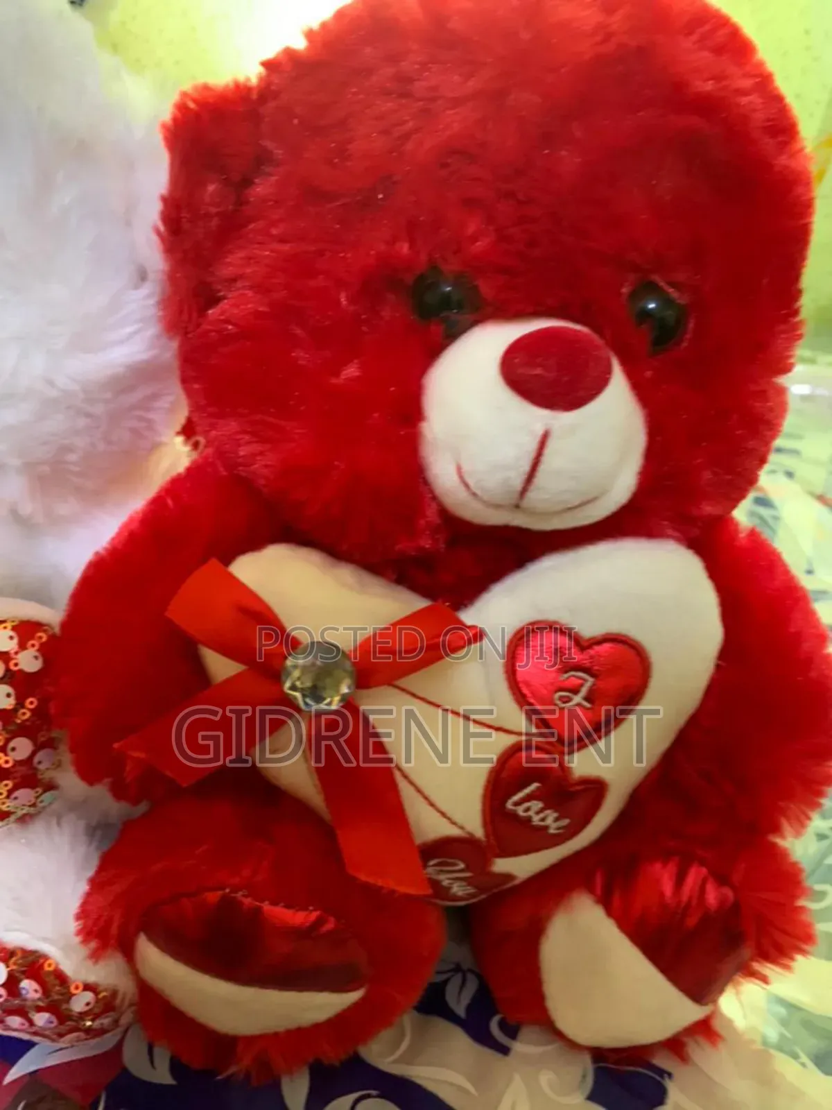 Medium Teddybear Red