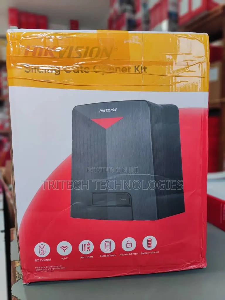Hikvision Gate Moto D6 Smart 600kg With Battery +Rack+Wifi