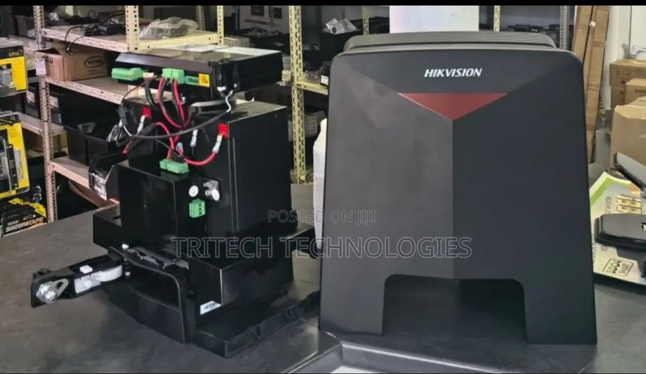 Hikvision Gate Moto D6 Smart 600kg With Battery +Rack+Wifi