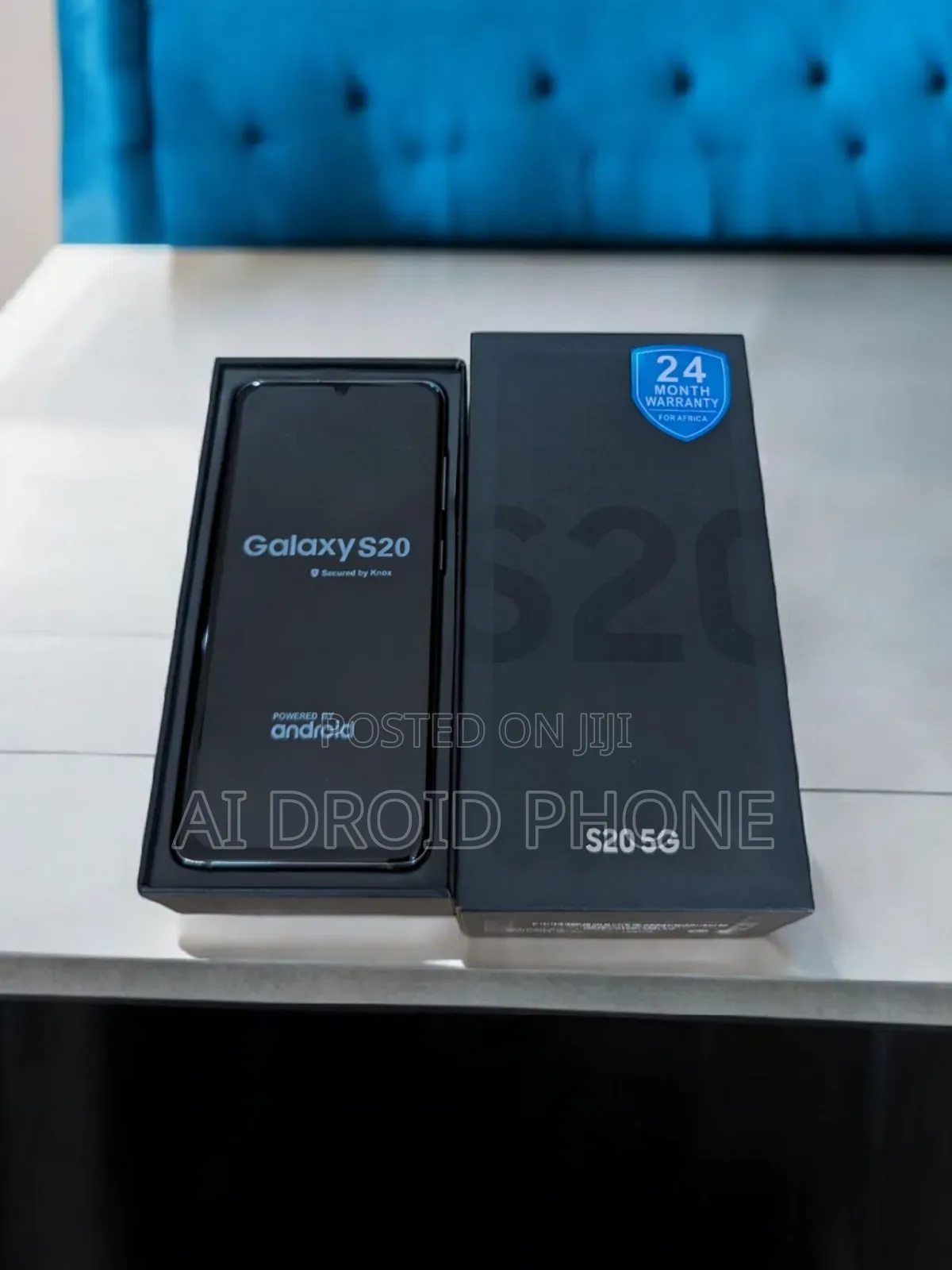 New Samsung Galaxy S20 128 GB Blue