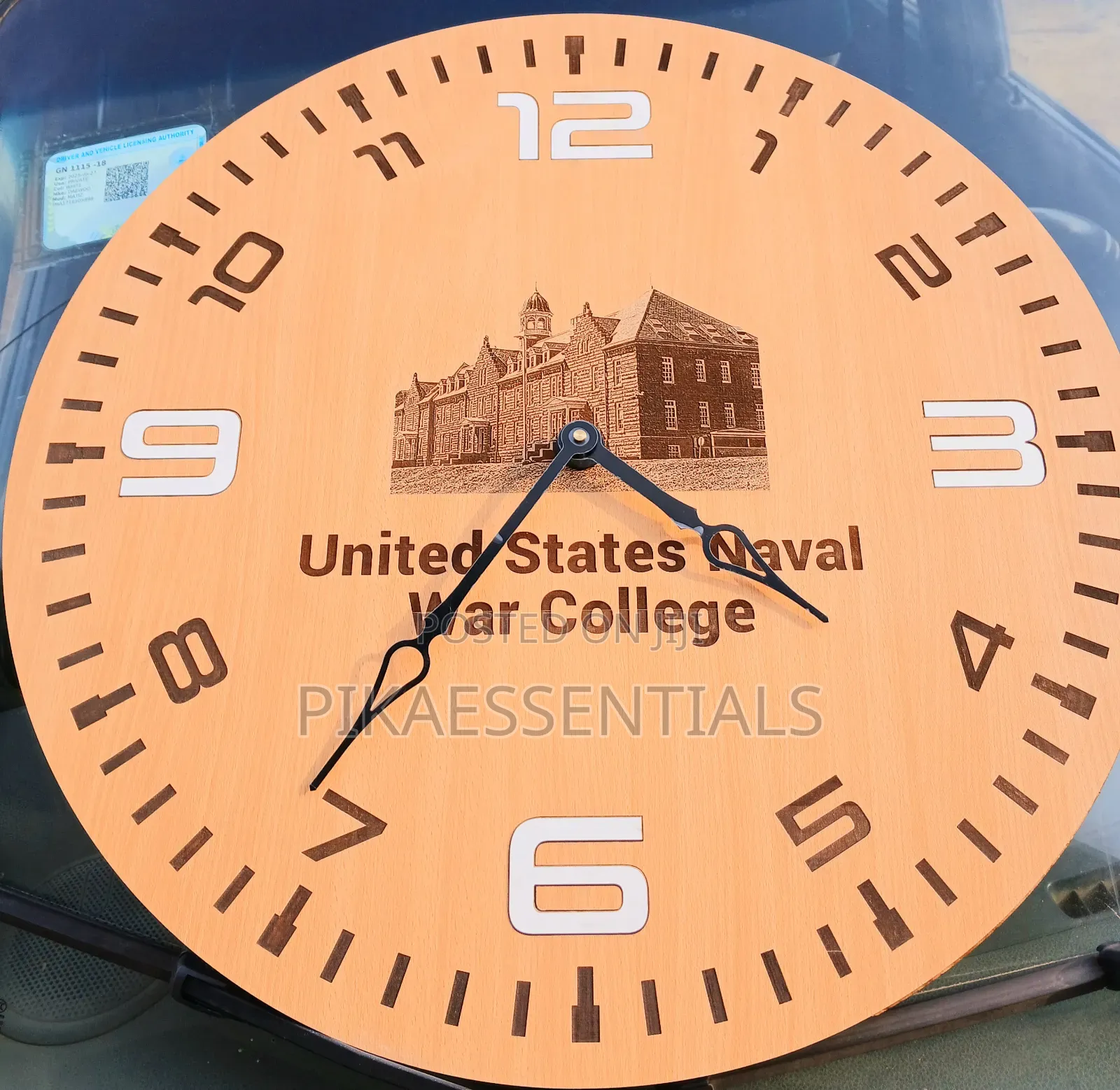 Customised Wooden Clock