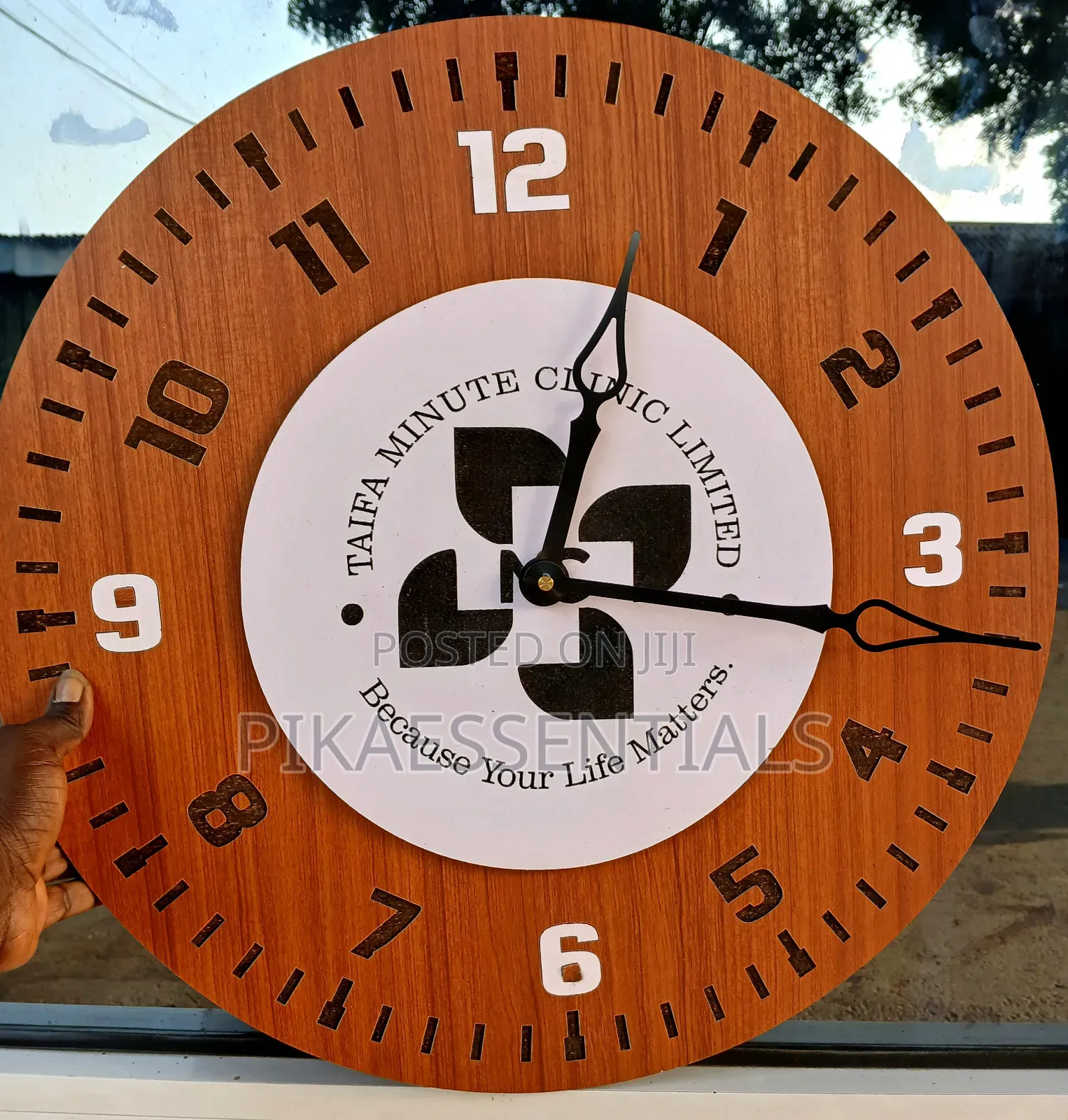 Customised Wooden Clock