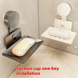 Suction Cup Soap Rack