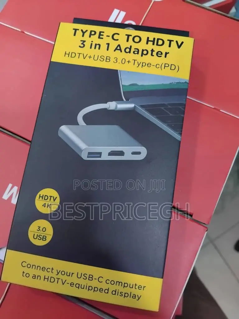 Type-C to Hdmi 3-in-1 Adapter
