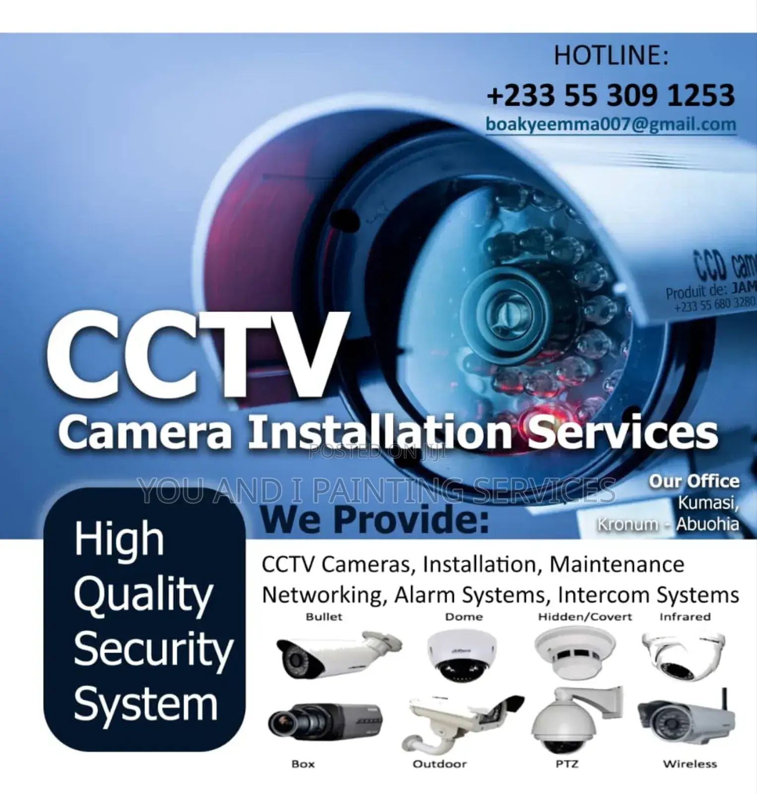 Cctv Camera Installation Service