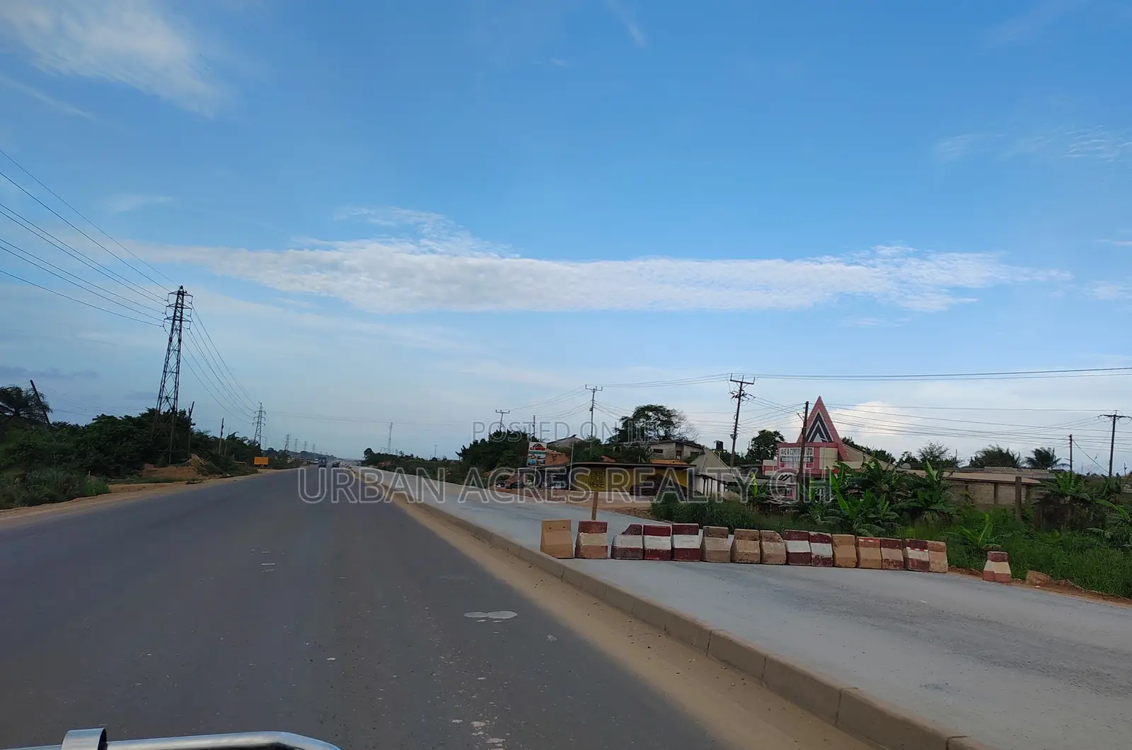 W/R - Takoradi, (Agona Main Road) _ 9+ Acres Commercial Land