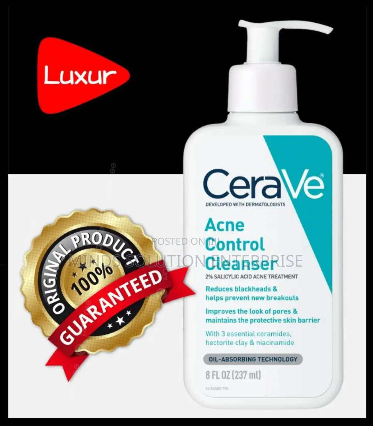Cerave Acne Control Cleanser (237ml)