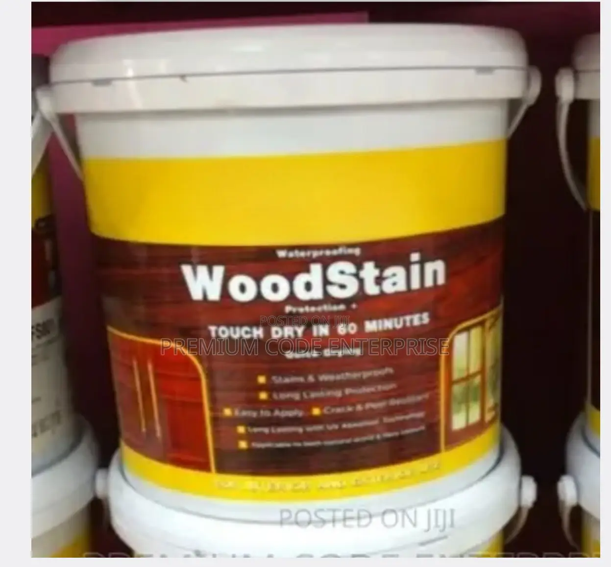 Water Based Woodstain Semi Gloss - 2.5 Liters