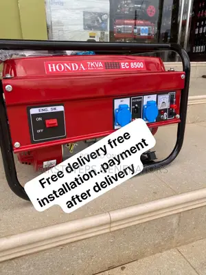 Push Pull Honda Silent 7.5kva /7.5hp Generator New Reliable