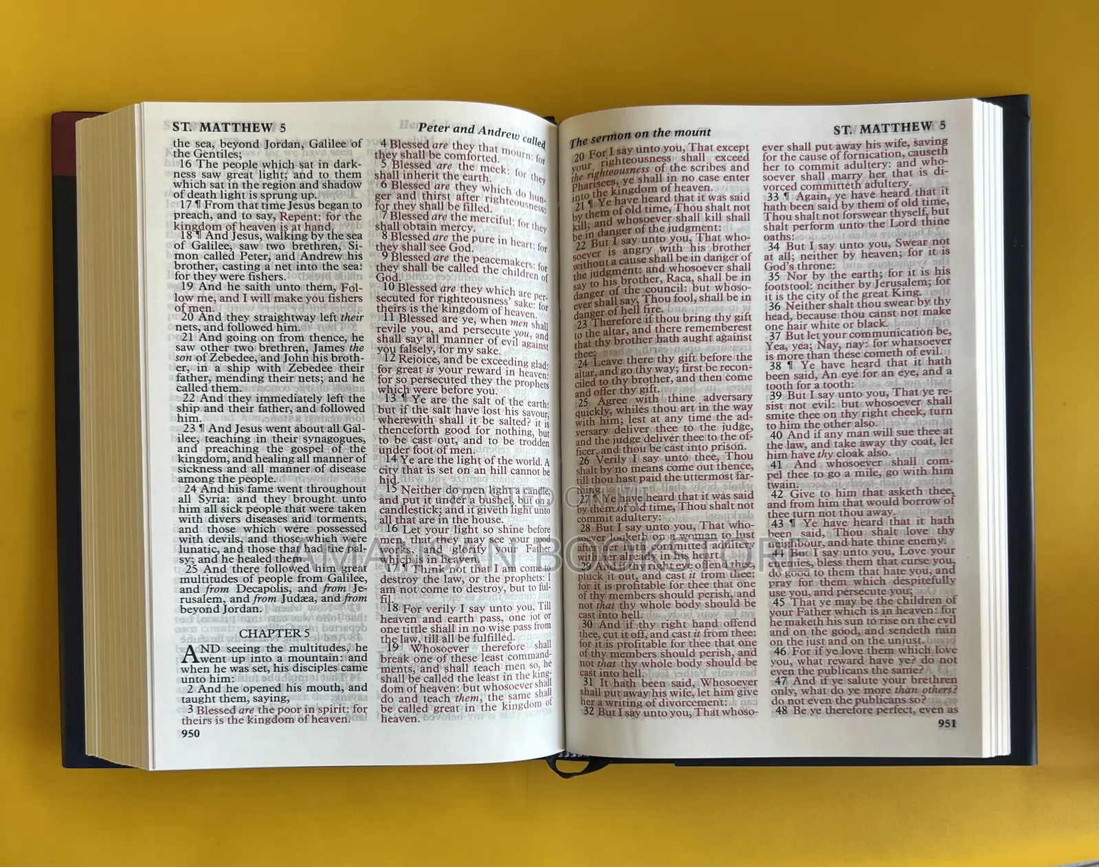 Holy Bible King James Version Cambridge Press Big
