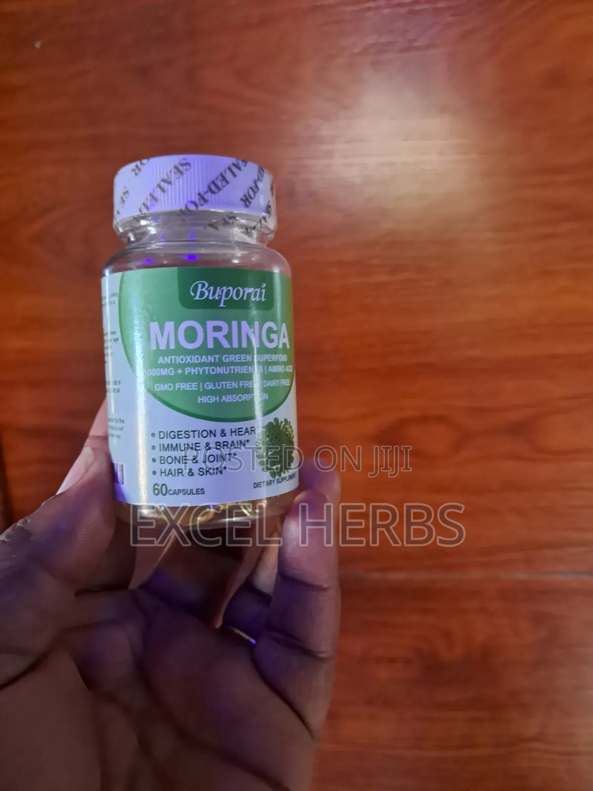 Buporai Moringa 60 Capsules