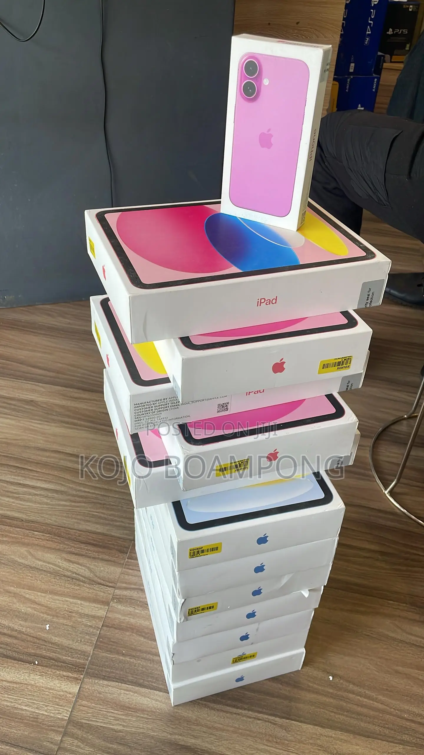New Apple iPad 10.2 (2020) Wi-Fi 64 GB Pink