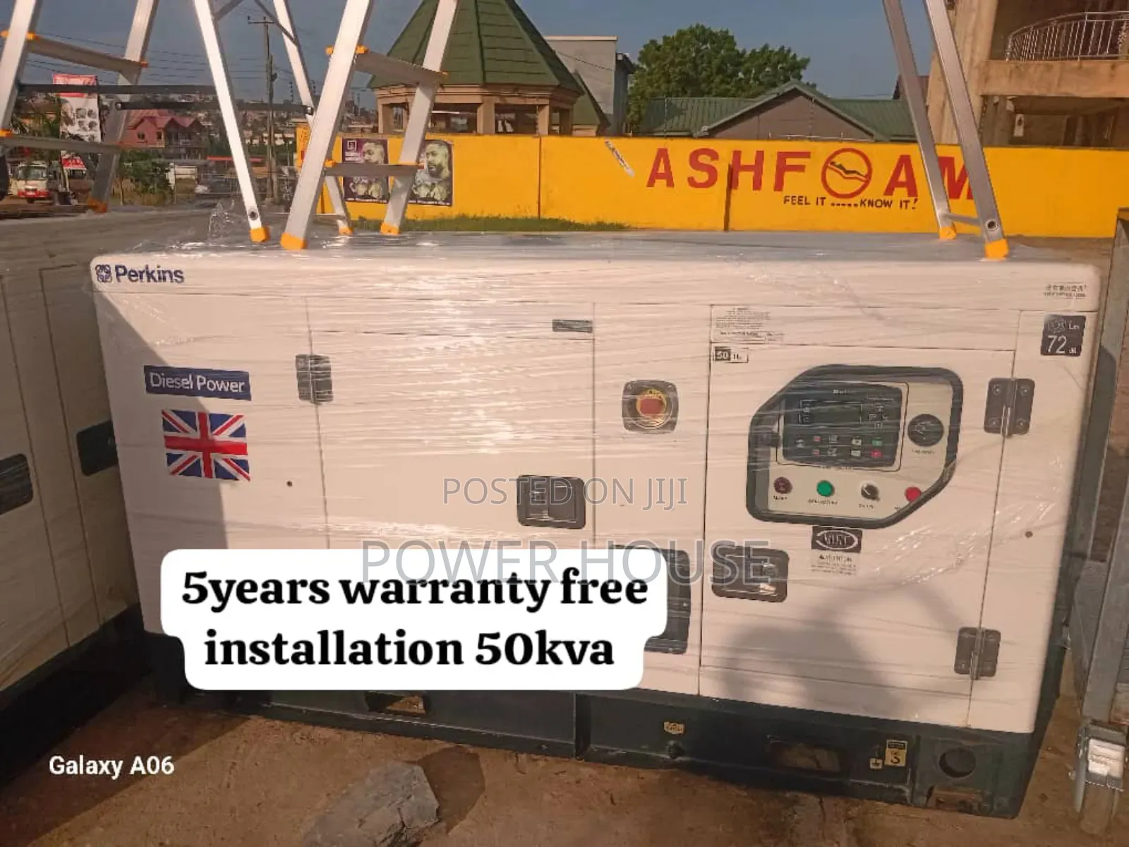 Panel Ultra Surage 50kva 50kw Diesel Perkins Generato