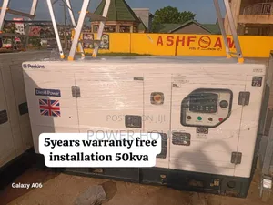 Panel Ultra Surage 50kva 50kw Diesel Perkins Generato