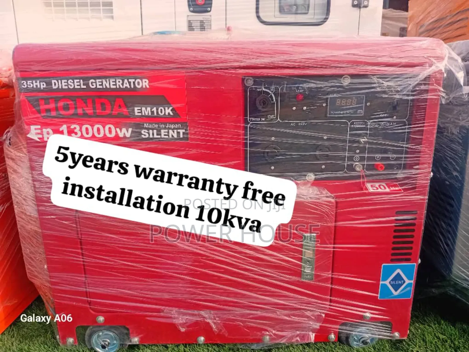 Panel Nova Grid Honda Diesel Generator 10kv 13000watts