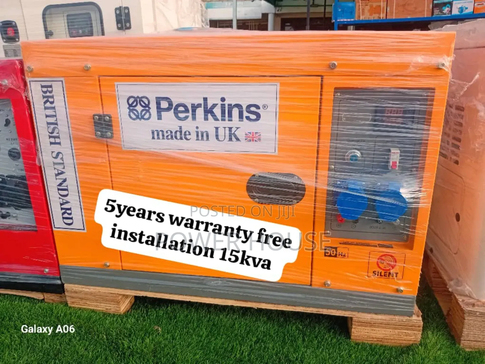Panel Crystal 15kva 16500watts Perkins Diesel Generator