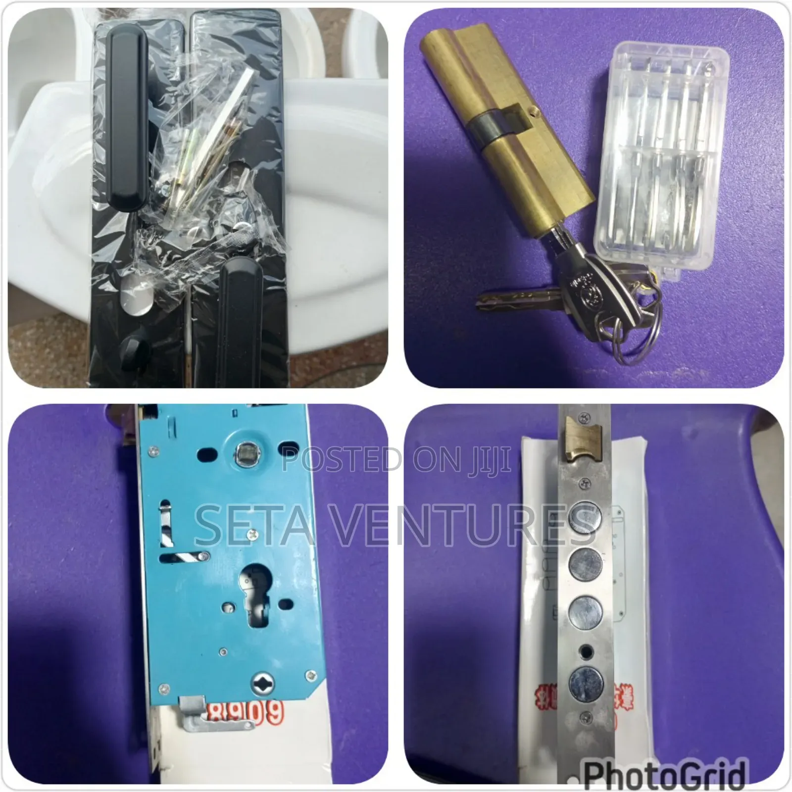 Security Door Handles, Engine and Keys in Stock