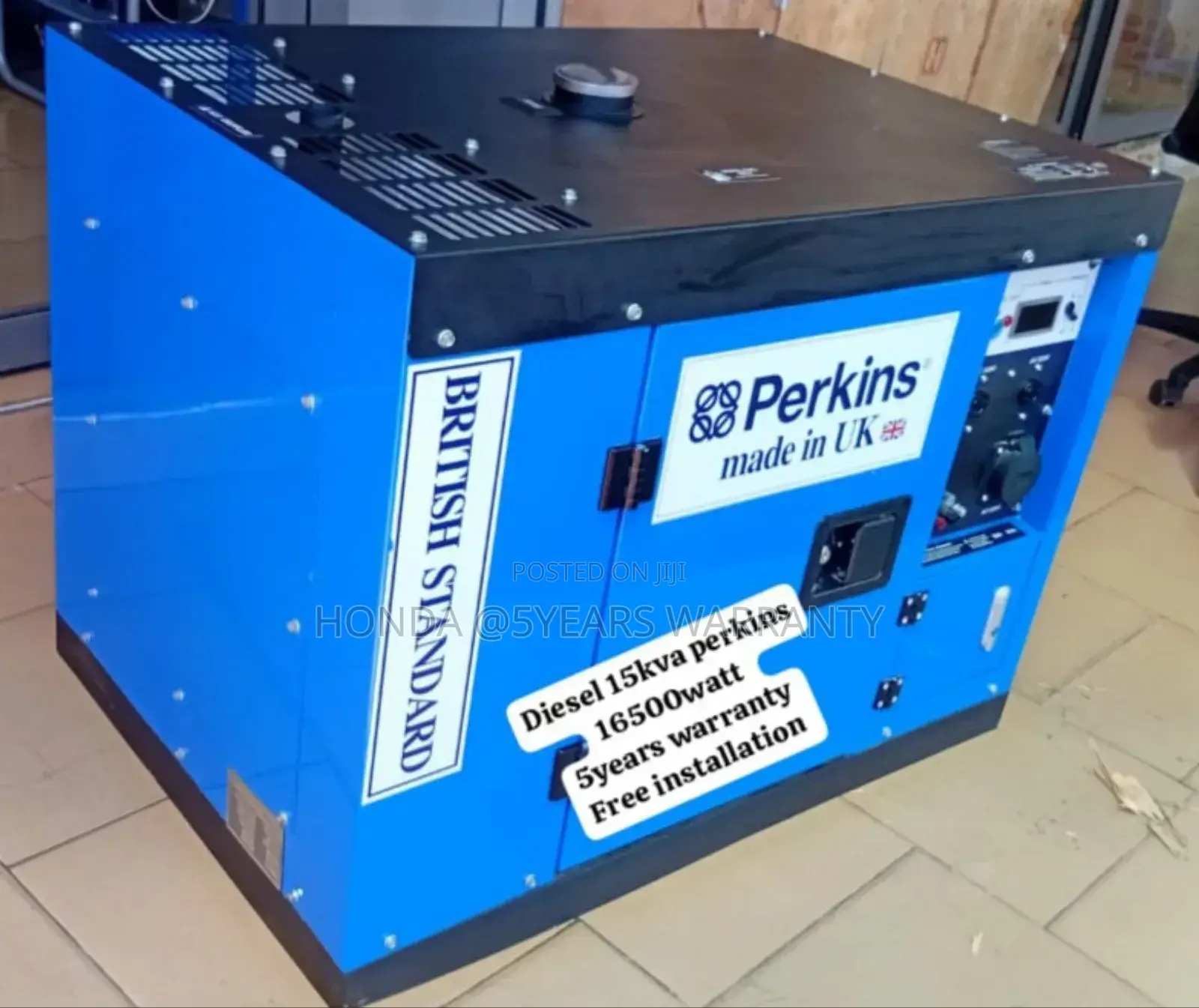 Powering Your Work With Perkins 15kva 16500watt Generator
