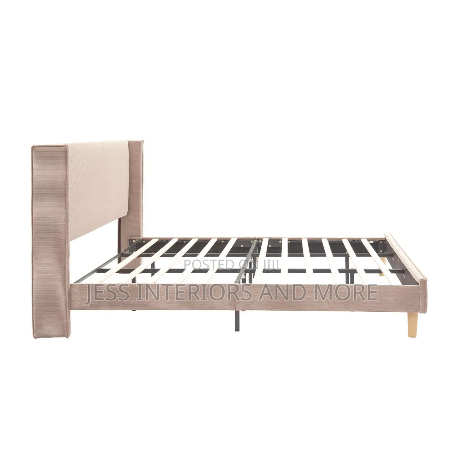 Queen Size Bed Frame (Mink)