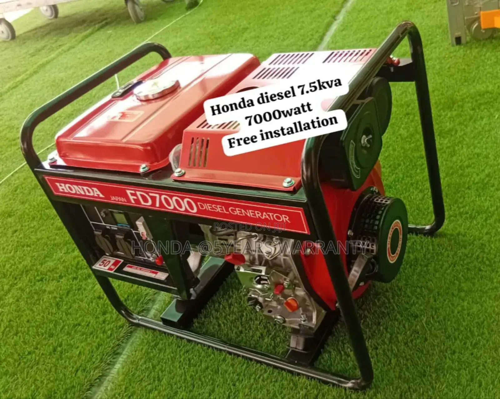Harnessing the Power of Nature With 7.5kva Honda Diesel 7000
