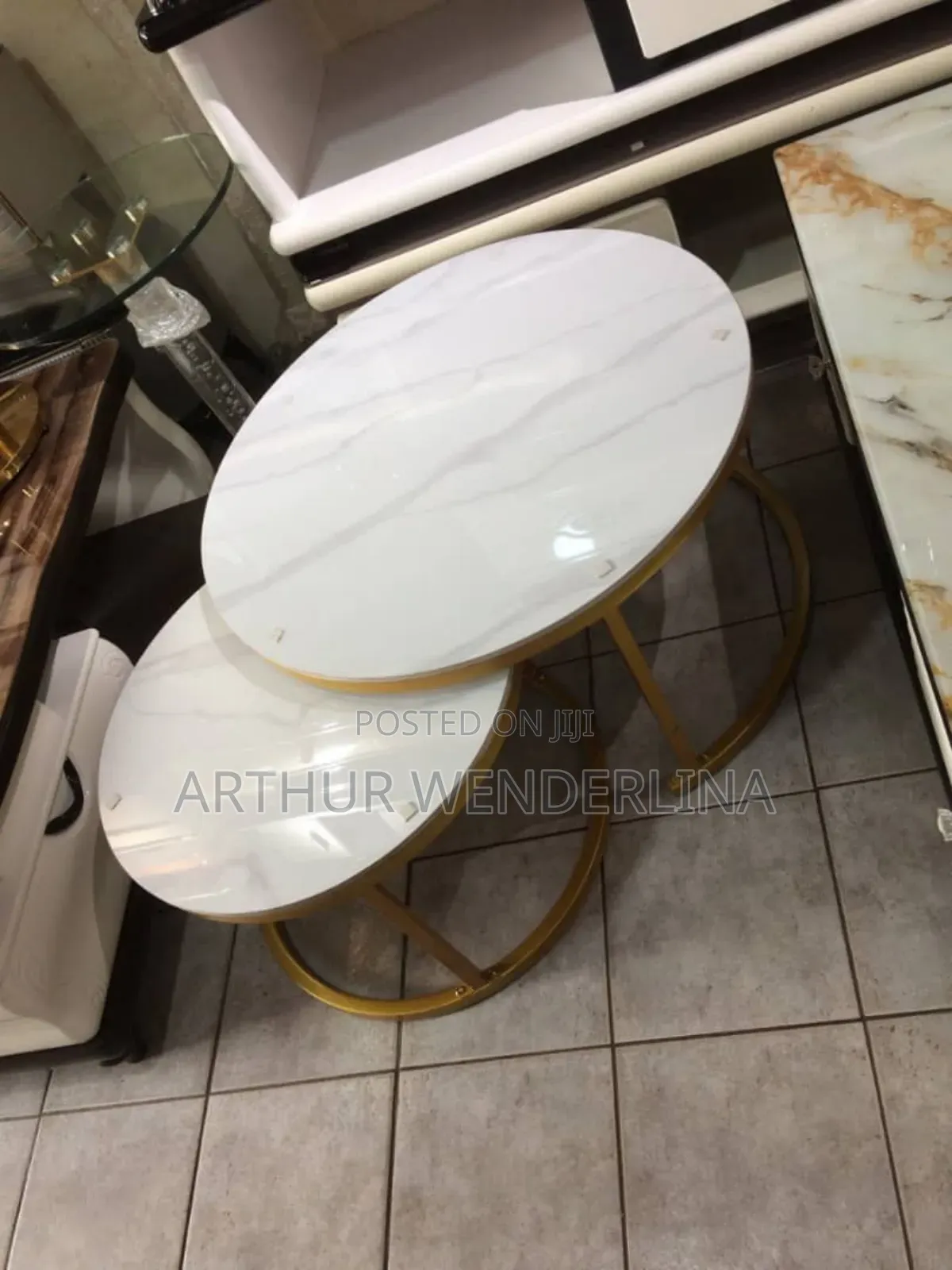 2 in 1 Round Shape Center Table