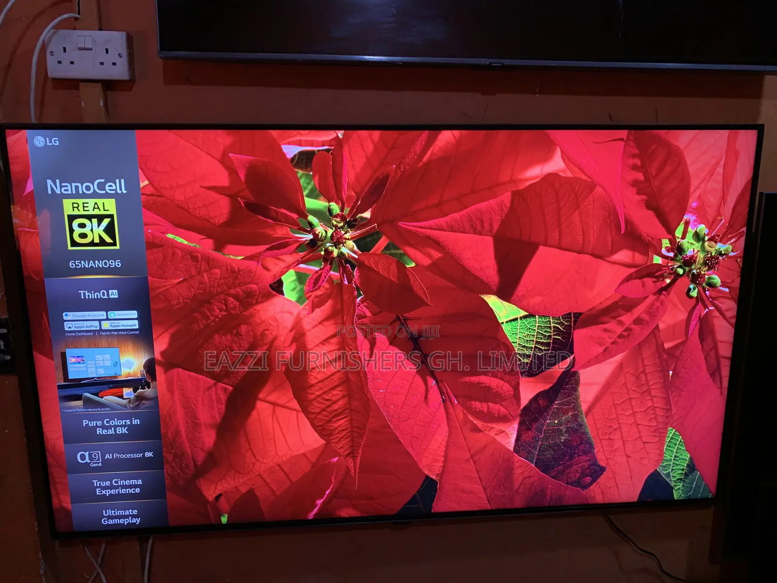 Pure Real Colours in 65 Inches Lg Smart 120 Hz Gaming Tv