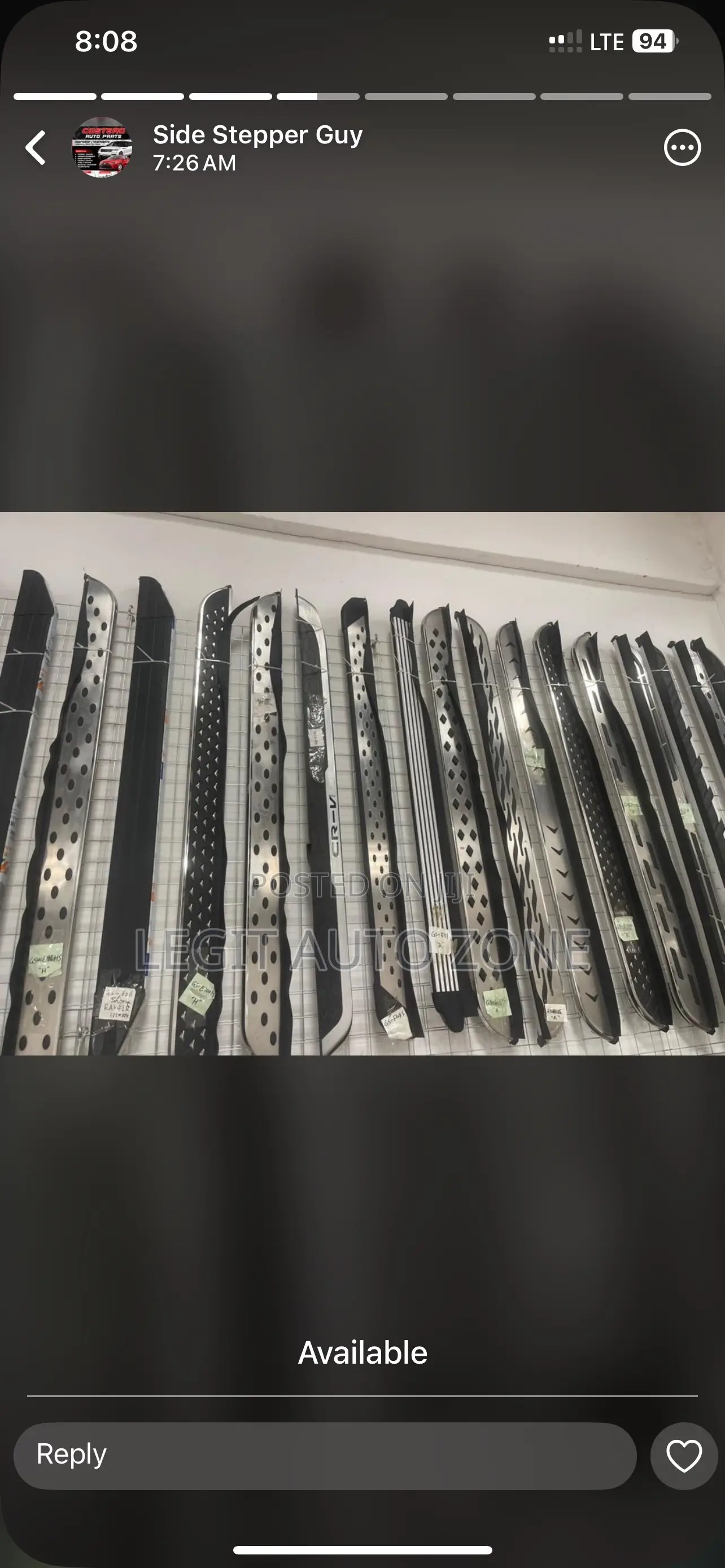 All Types of Car Side Stepper Available