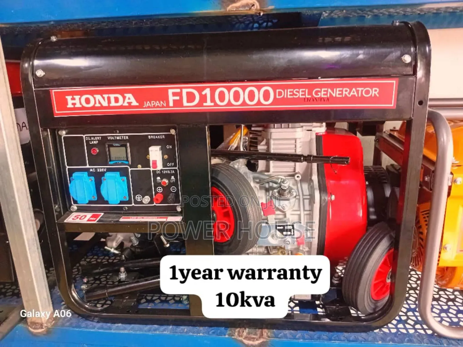 Panel Trinity Beacon Honda Diesel 10kva Diesel Generator