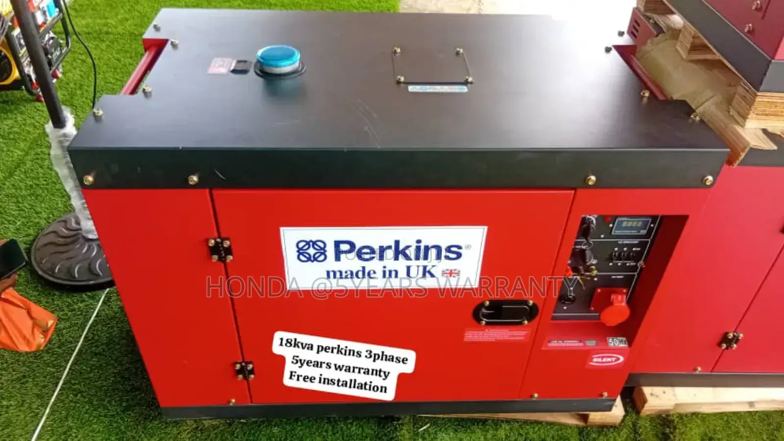 Powering a Cleaner Area Perkins Generator 18kva 3phase 18kva
