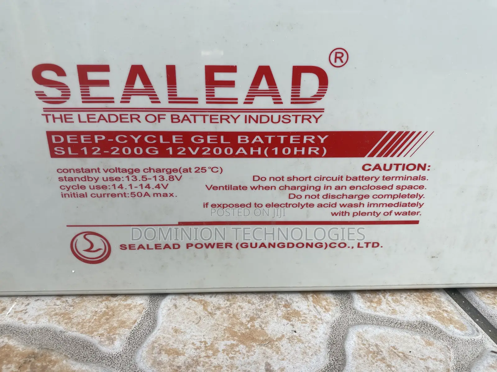 Sealed 12v / 200ah Battery