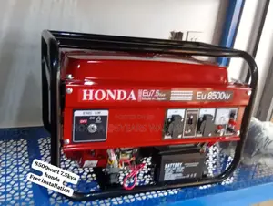 Petrol Honda 7.5kva 8500watt Keystart Honda 7.5kva 8500watt