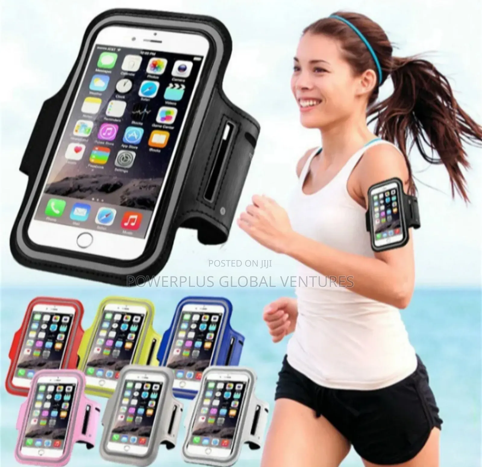 Premium, Adjustable Arm Band for All Outdoor Sports