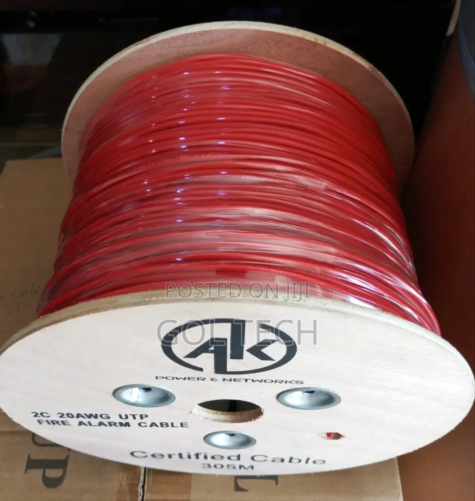 Fire Alarm Cable 305m Ak Original 1.5mm 20awg