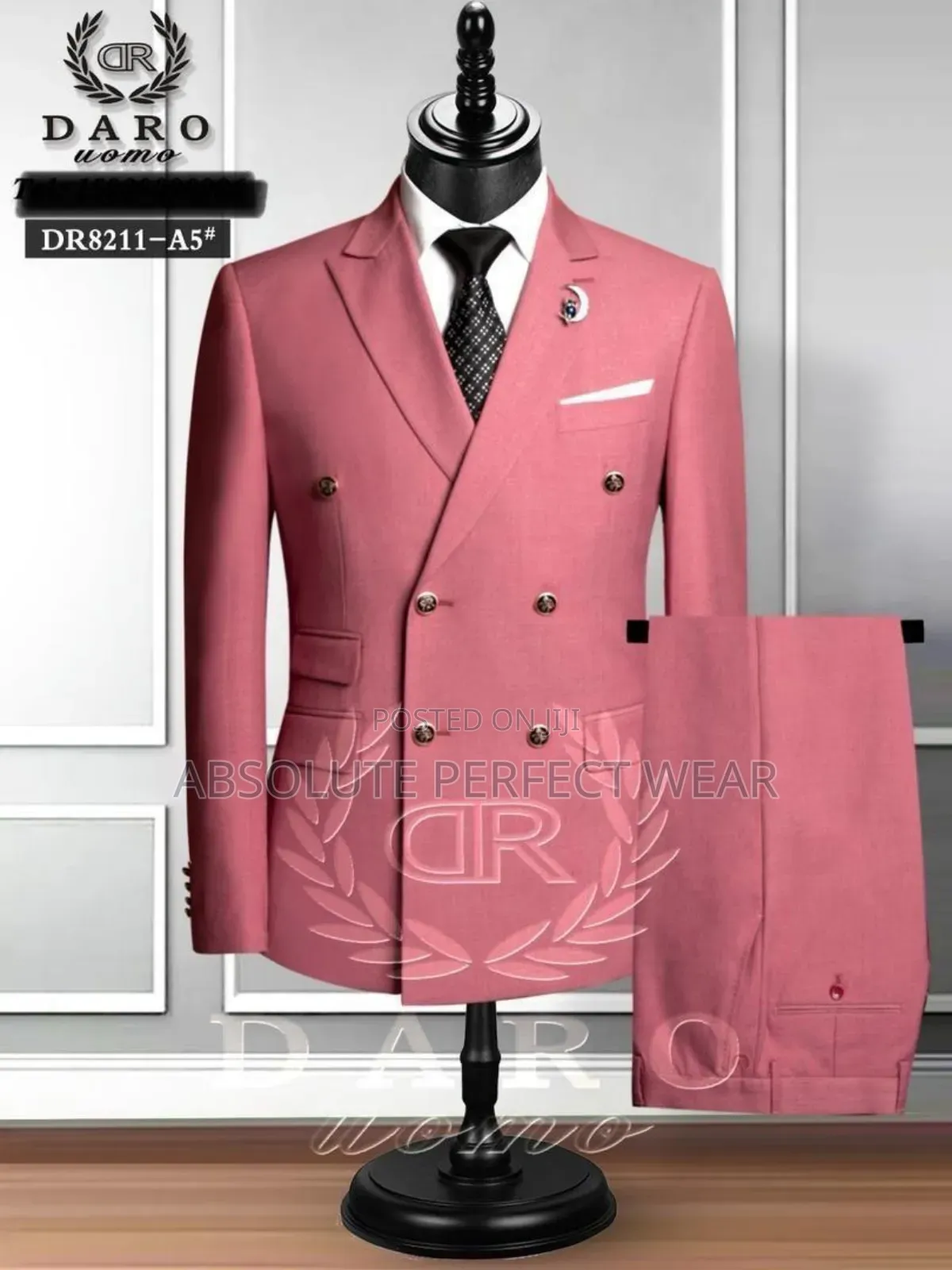 Mens Suit Made of 100% Quality Available