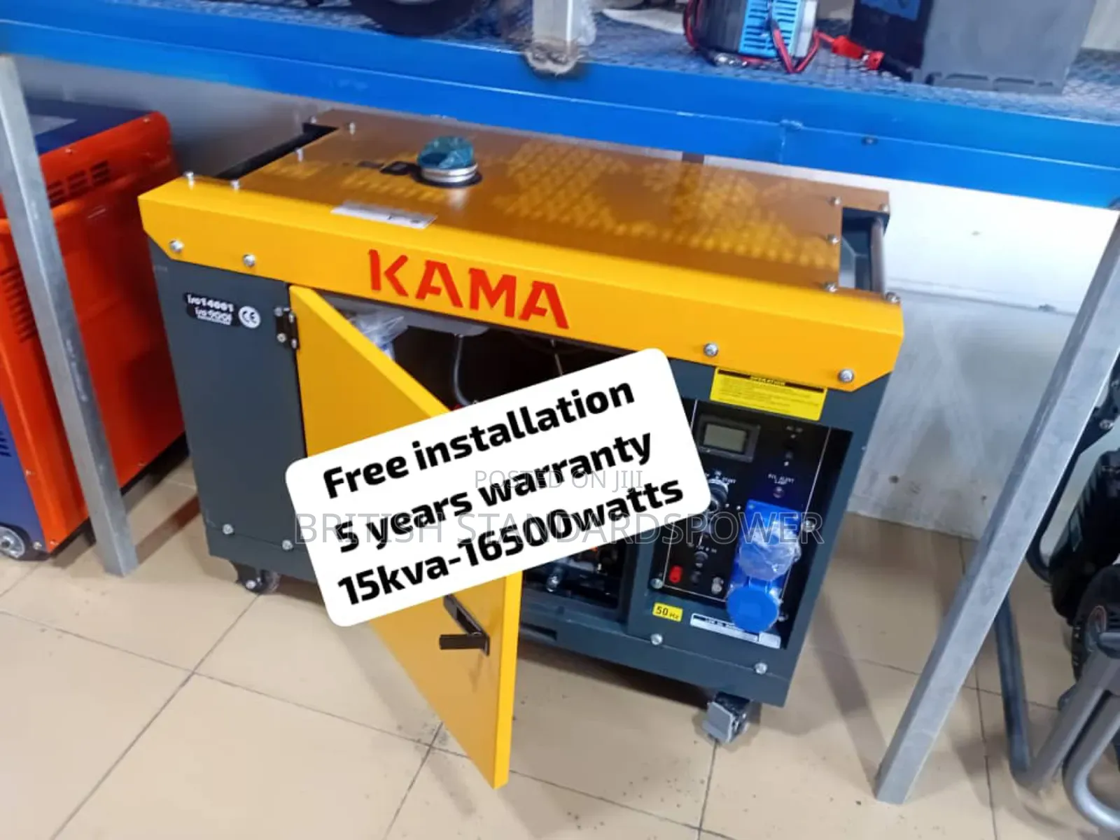 Auto Self Sustainable 15kva Silent Diesel Genset