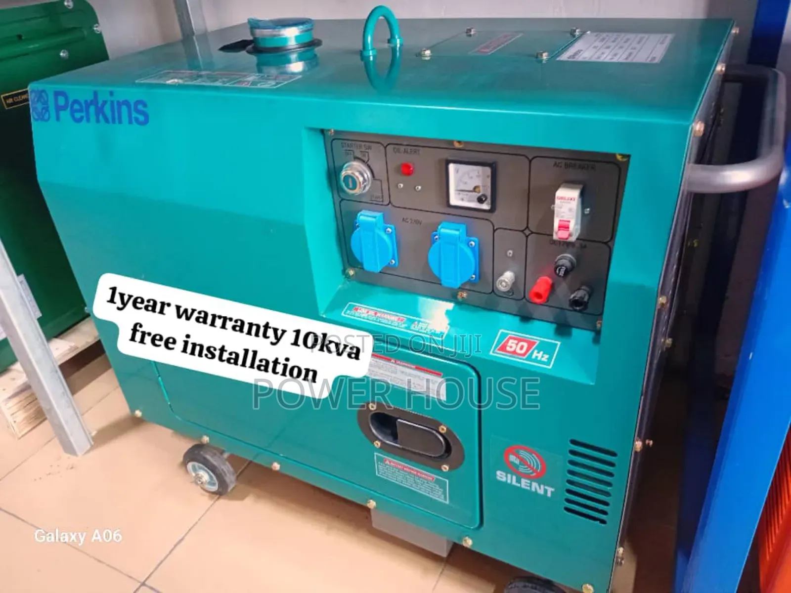 Panel Luxecell Perkins Diesel Generator 10kw Diesel