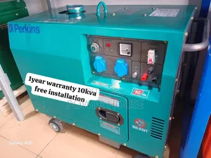 Panel Luxecell Perkins Diesel Generator 10kw Diesel