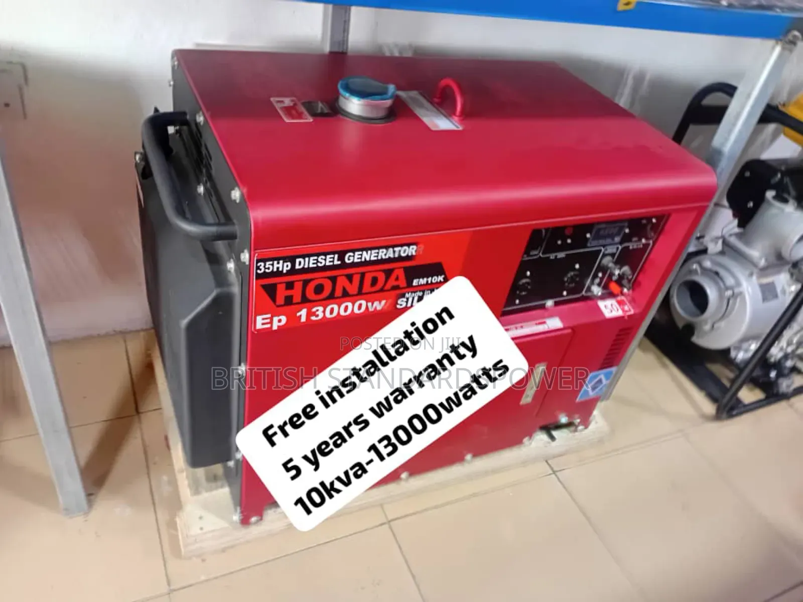 Diesel Electric Power 10kva Silent Generator