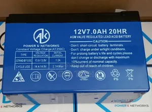 12v/7ah Ups Battery 20hr Ak Original 12v7ah