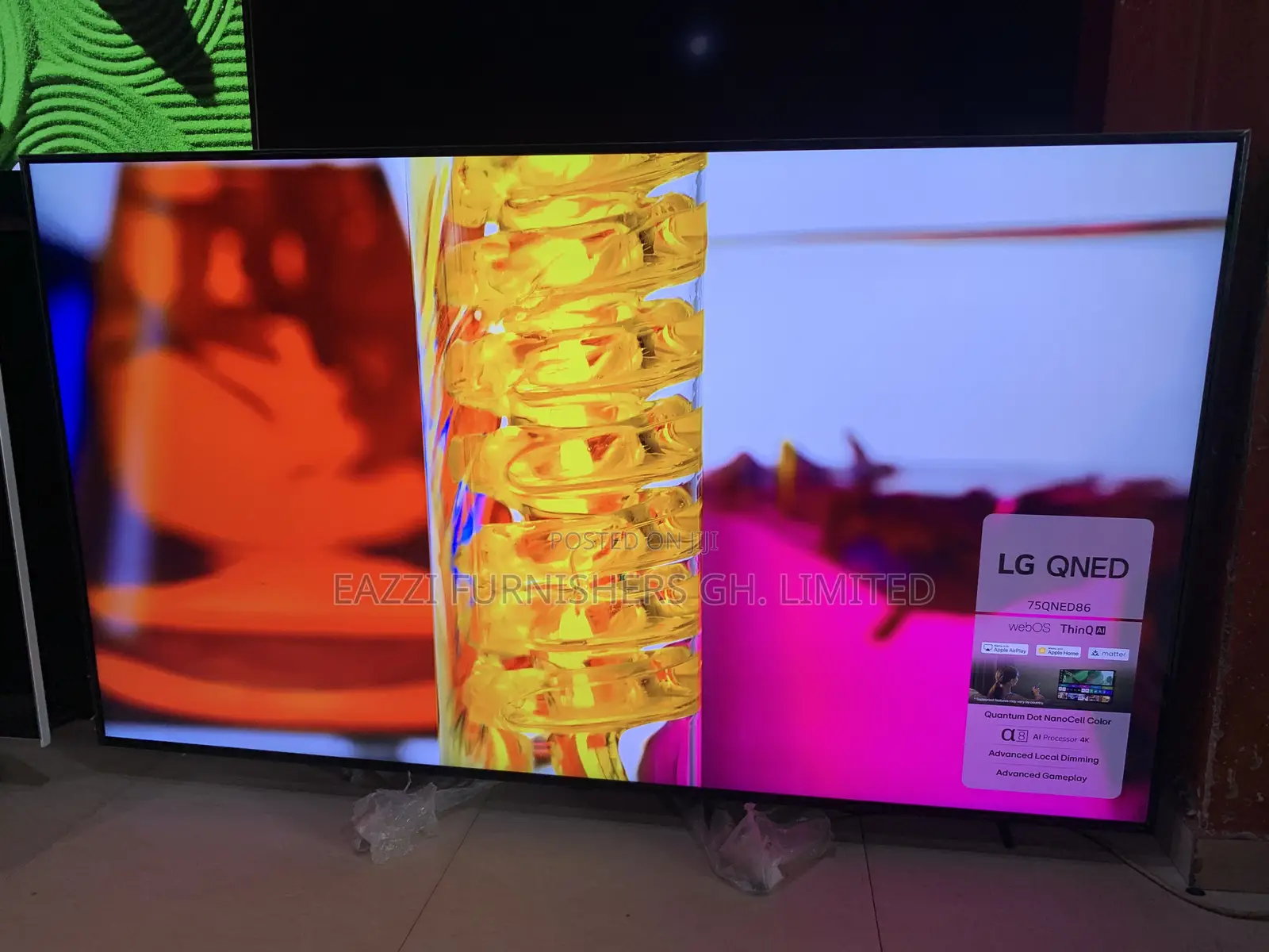 The Lg 75qned86 Is a 75-Inch Qned Tv With a 120hz Smart