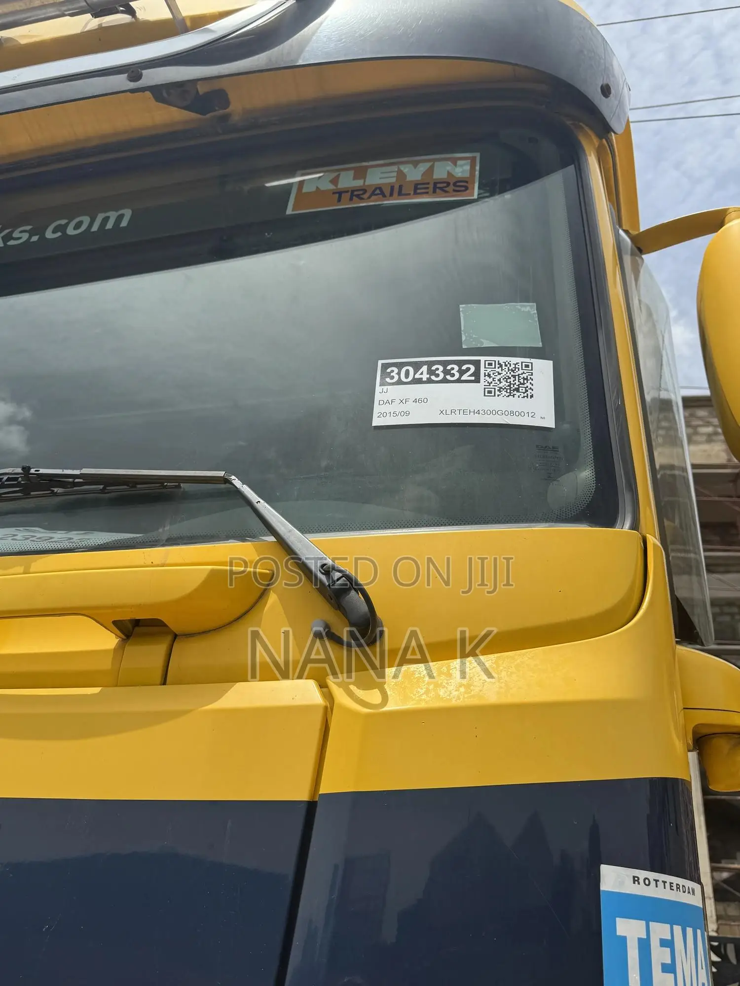 Daf 2015 Yellow