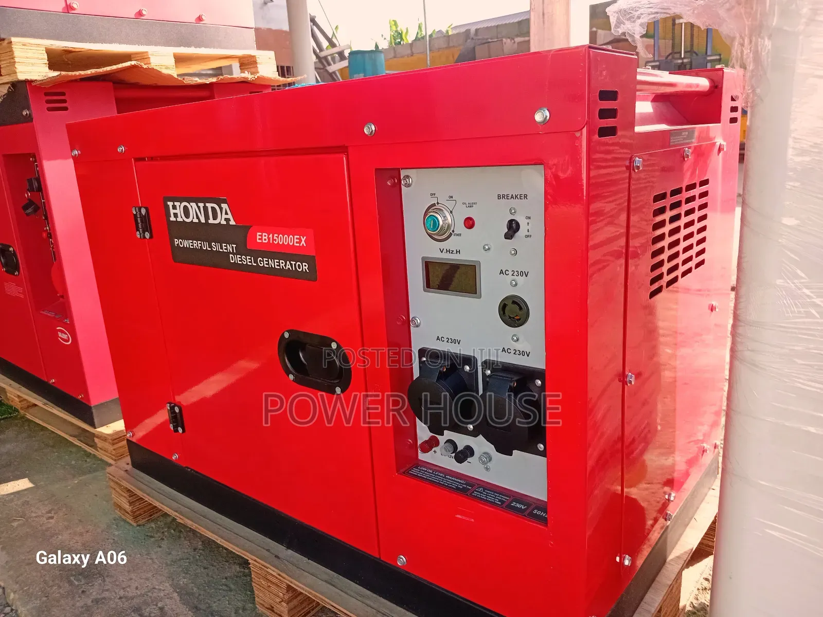 Zone Astra Gen Honda Diesel Engine Generator 15kva 16500watt