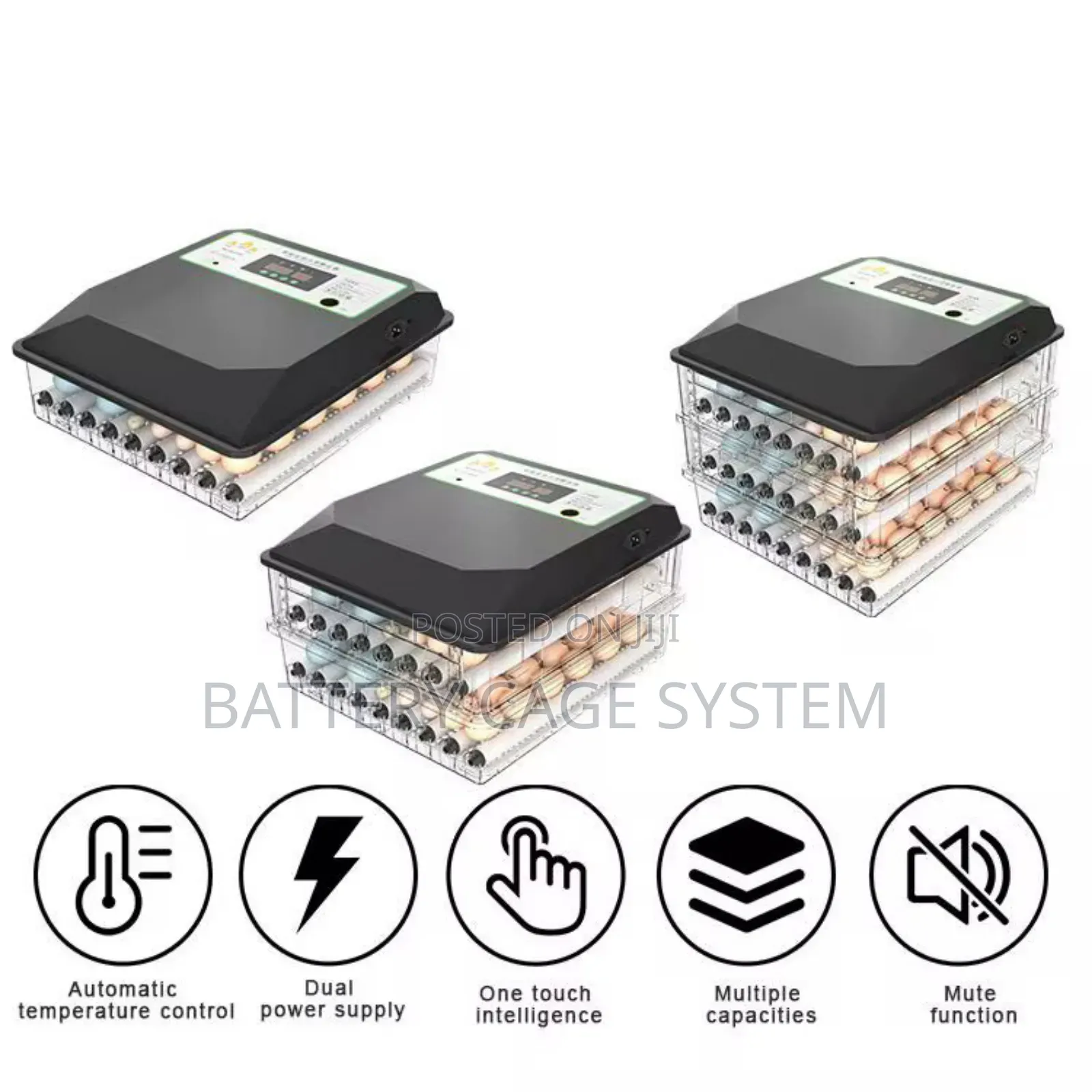 Dual Power Supply Automatic Incubator