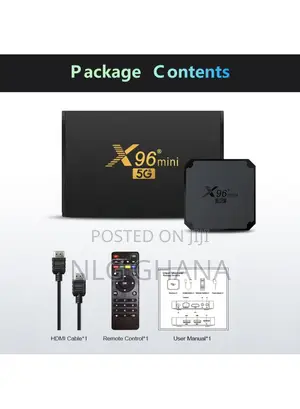 5g Amlogic Android 9.0 Tv Box Quad Core 2+16gb Tvx21187