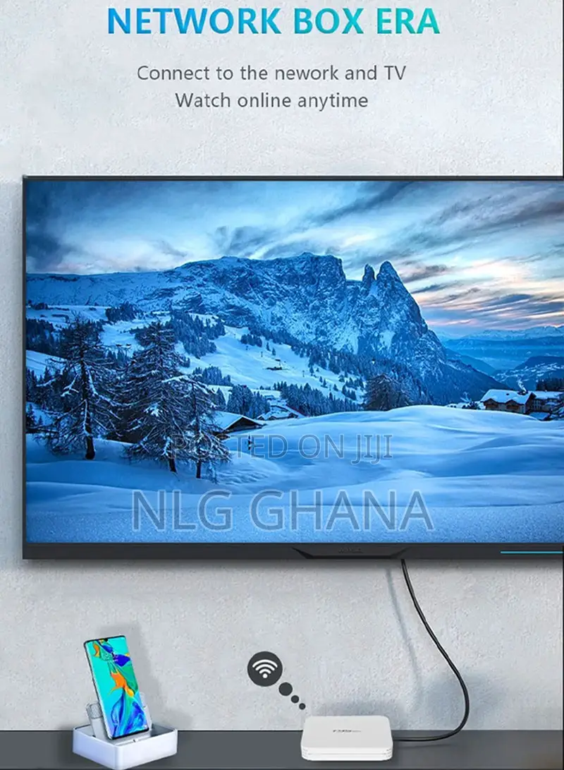Mini H313 Android 10.0 Smart Tv Device Wifi Set-Top Tvx9718