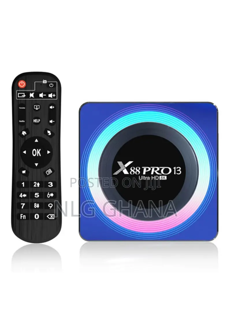 2gb+16gb Ultra Hd Android 13.0 Smart Tv Box With Re Tvx12612