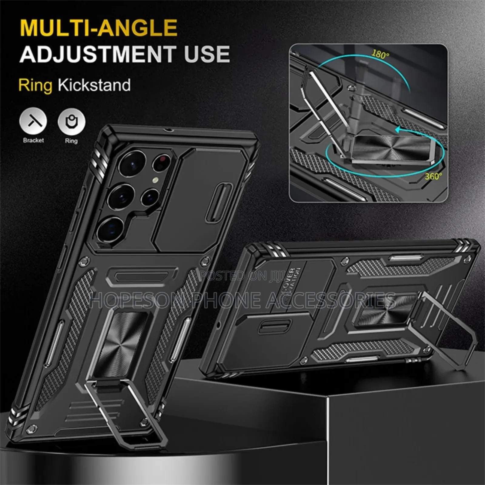 Samsung Phone Cases (Shockproof) And Screen Protectors