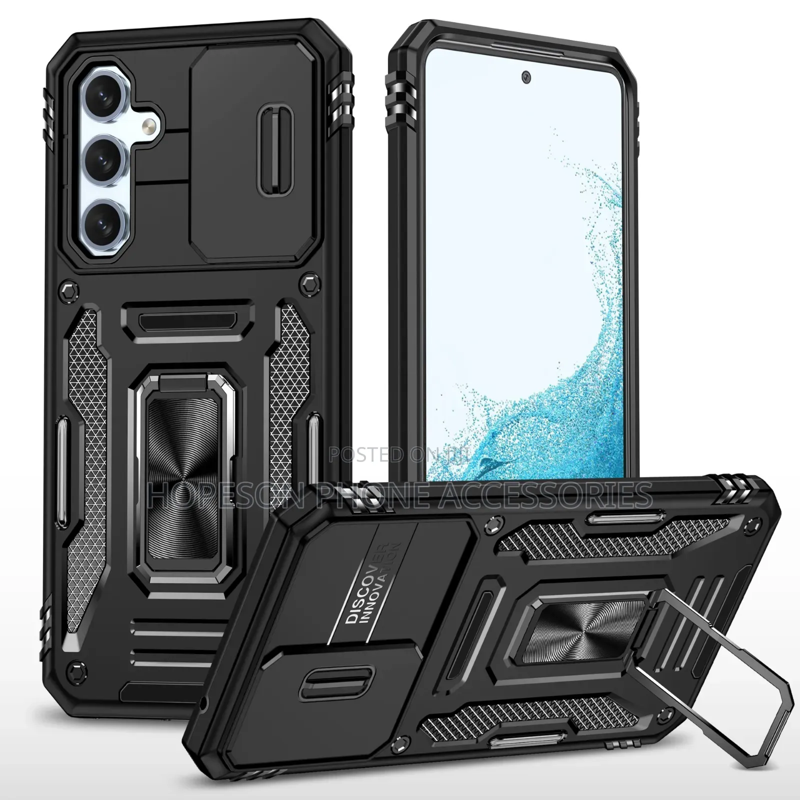 Samsung Phone Cases (Shockproof) And Screen Protectors