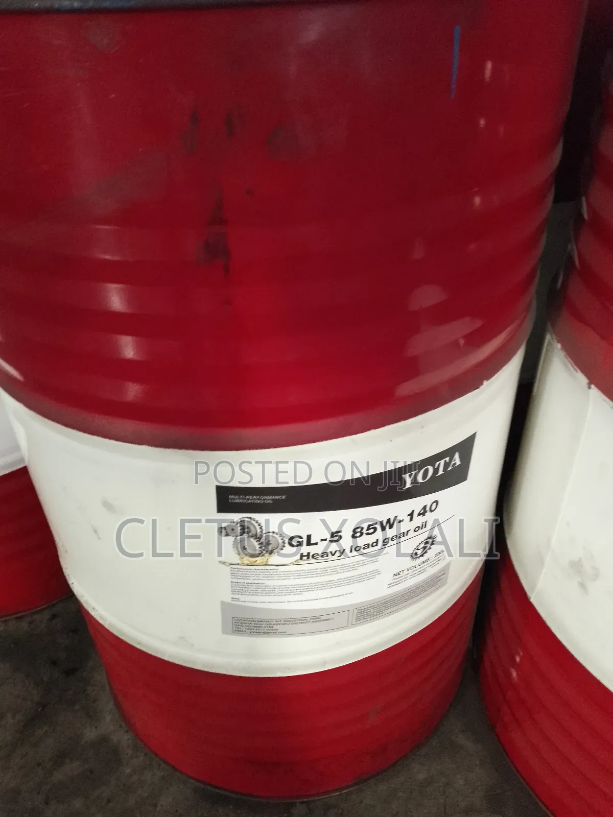 Hydraulic Oil, Grease, Engine Oil, Transformer Oil.