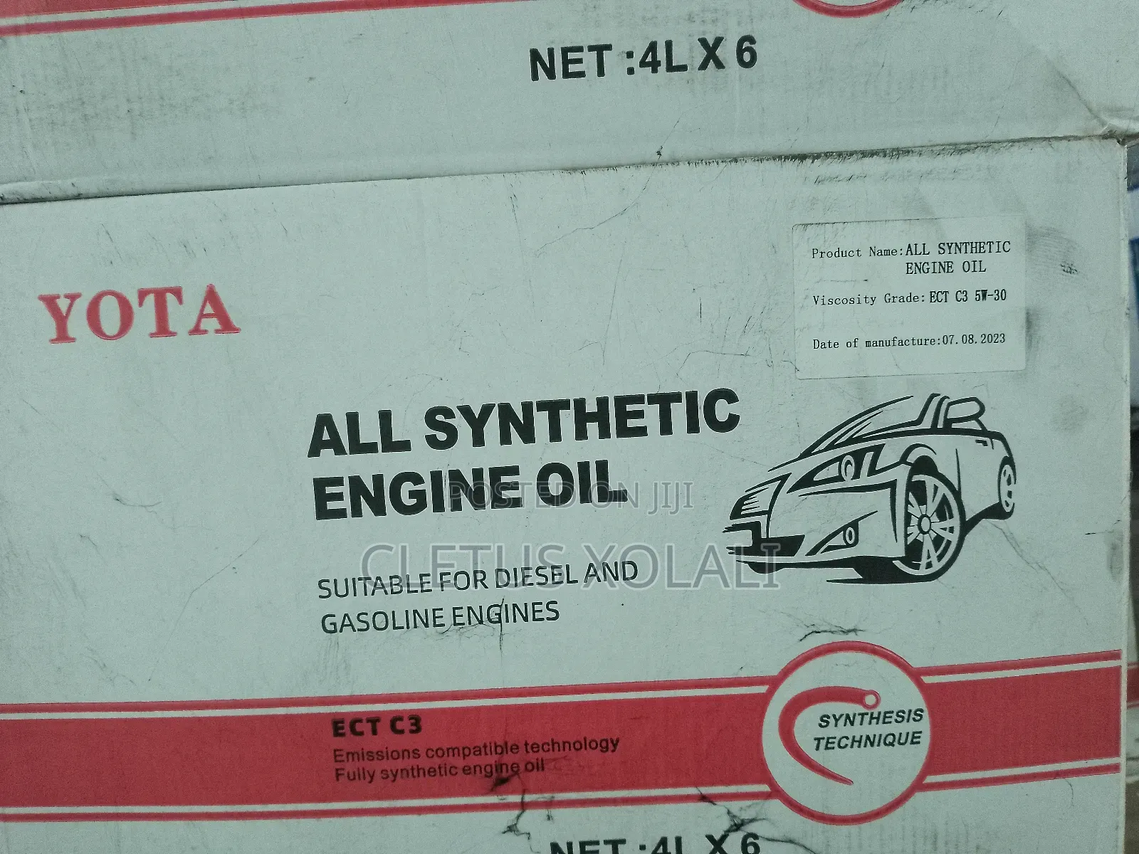 Hydraulic Oil, Grease, Engine Oil, Transformer Oil.